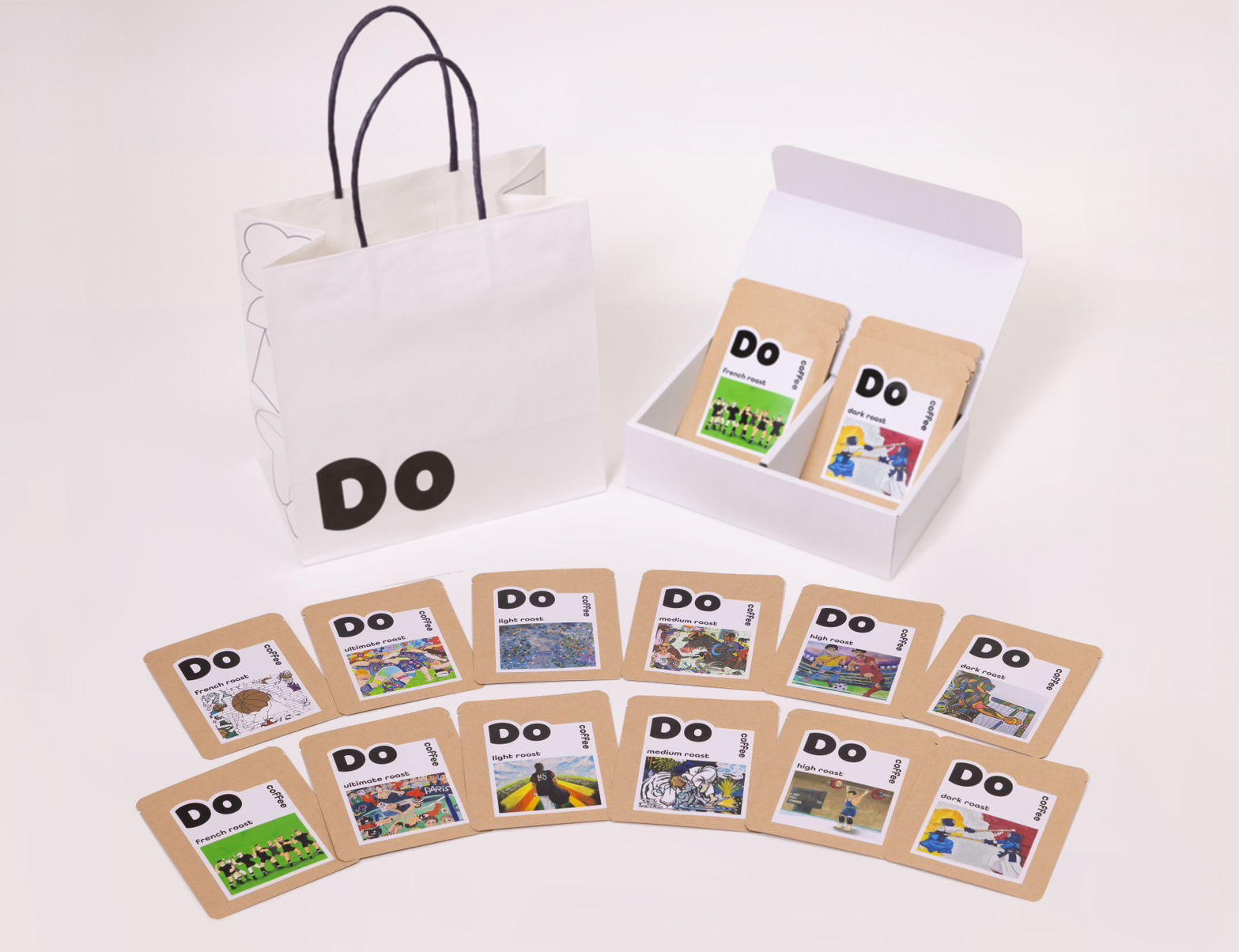 ドリップバッグ12個 Doronkoパラリンアートカップ2024version